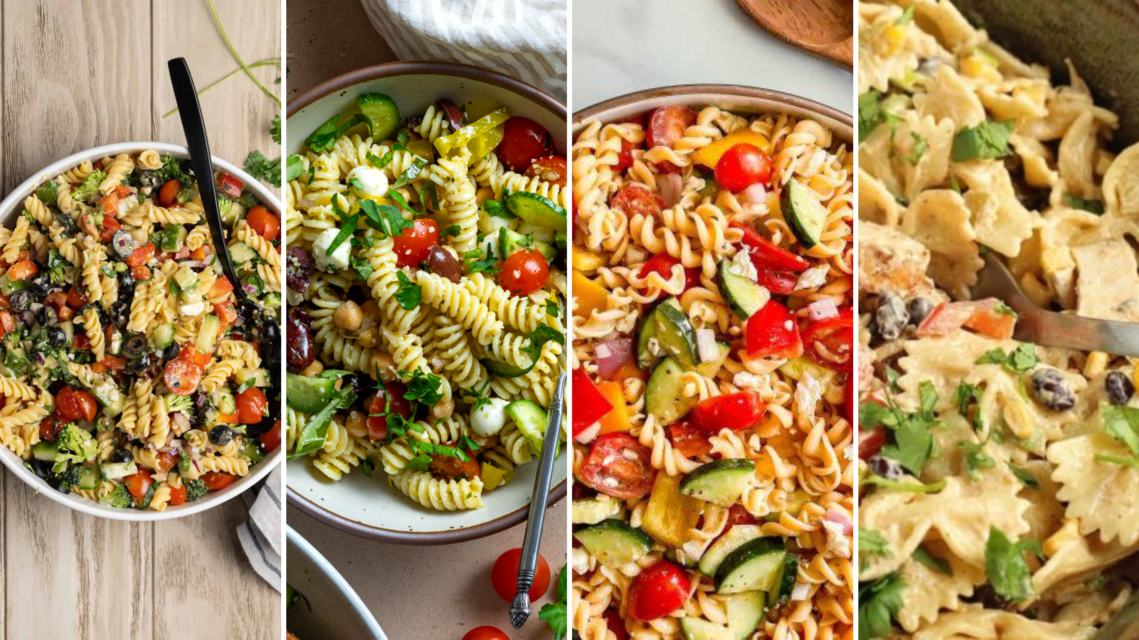 high protein pasta salad